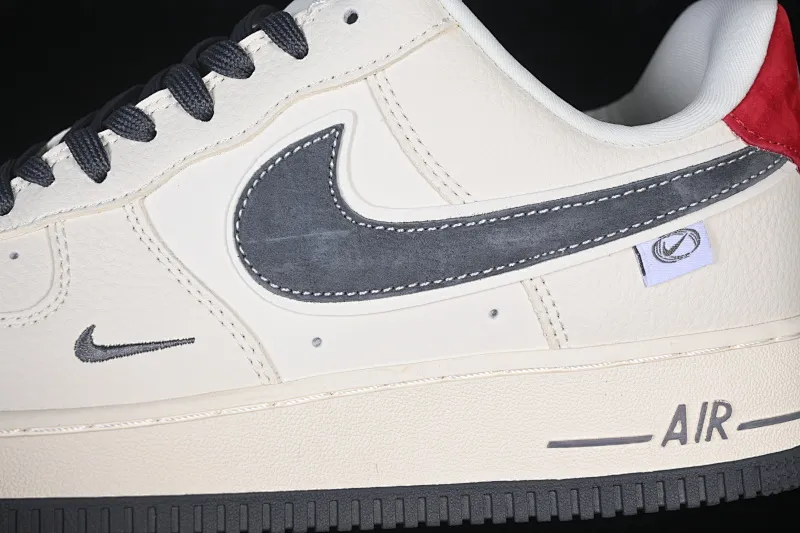 All Categories Nk Air Force 1 Air Force Series Nk Air Force 1 Low Air Force Low Nike Air Force 1'07 Low Beige Gray Red Pig Eight Leather Air Force One Low Casual Shoes DD1982-325
